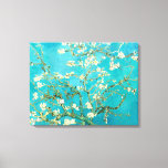 Van Gogh Almond Blossoms Leinwanddruck<br><div class="desc">"van gogh",  vincent,  "Mandelblüten",  Blume,  berühmt,  bemalt,  Vintag,  kunst,  blumenblau</div>