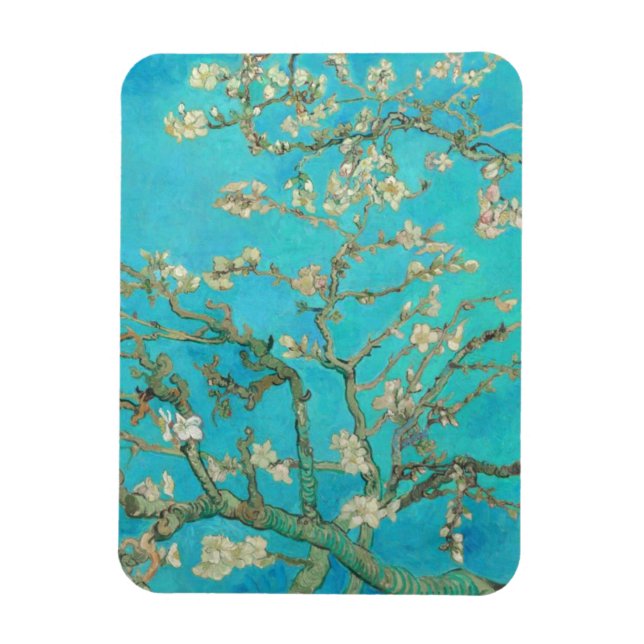Van Gogh Almond Blossoms Magnet (Vertikal)