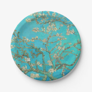 Van Gogh Almond Blossoms Pappteller