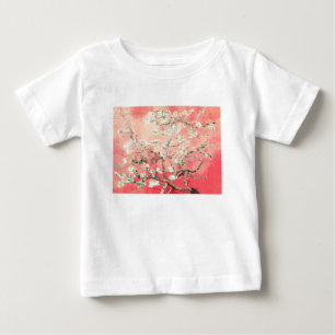 Van Gogh Almond Blossoms Peach Baby T-shirt