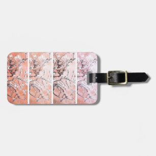 Van Gogh Almond Blossoms Peach Pink Gepäckanhänger