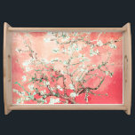 Van Gogh Almond Blossoms peach Serviertablett<br><div class="desc">Almond-Blüten von Vincent Van Gogh Farbänderung Copyright 2sweet4wordsDesigns/ PureVintage Liebe Holen Sie sich die Schönheit von Van Gogh geliebten Mandelblüten in den Farben,  die Ihre Zuhause. Vincent van gogh,  van gogh,  Mandelblüten,  Blume,  floral,  hübsch,  schön, </div>
