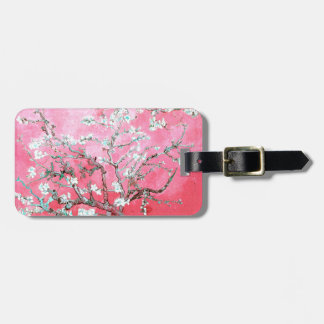 Van Gogh Almond Blossoms Pink Blau Gepäckanhänger