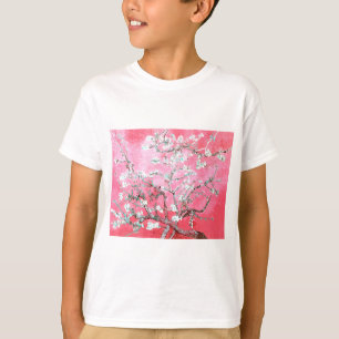 Van Gogh Almond Blossoms Pink Blau T-Shirt