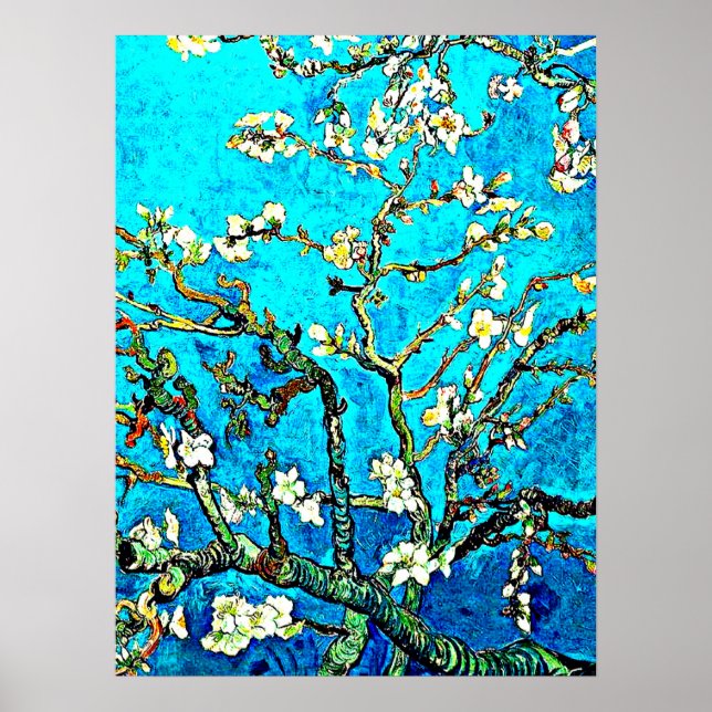 Van Gogh - Almond Blossoms Poster (Vorne)