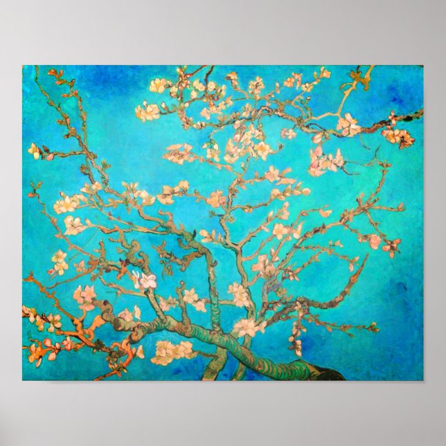 Van Gogh Almond Blossoms Poster (Vorne)
