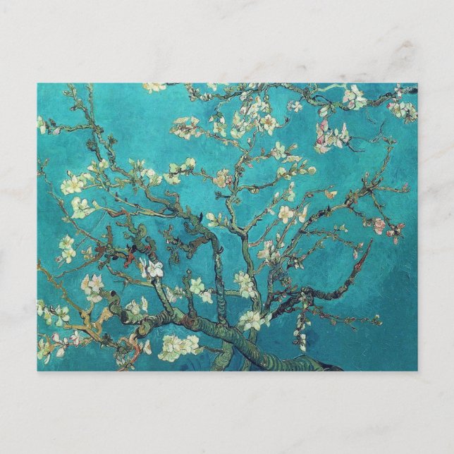 Van Gogh Almond Blossoms Postkarte (Vorderseite)