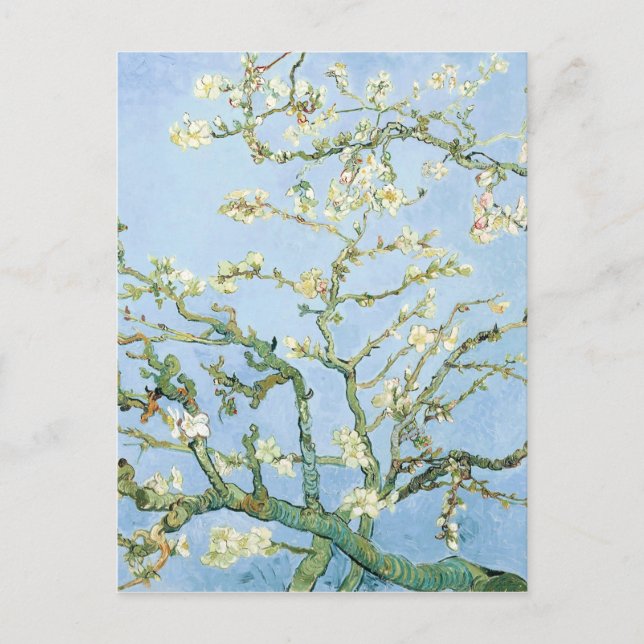 Van Gogh Almond Blossoms Postkarte (Vorderseite)