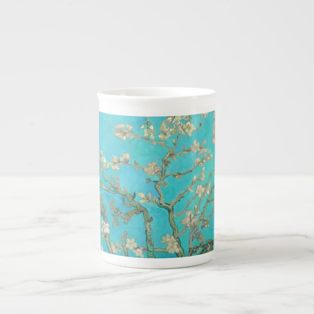 Van Gogh Almond Blossoms Prozellantasse (Vorderseite)