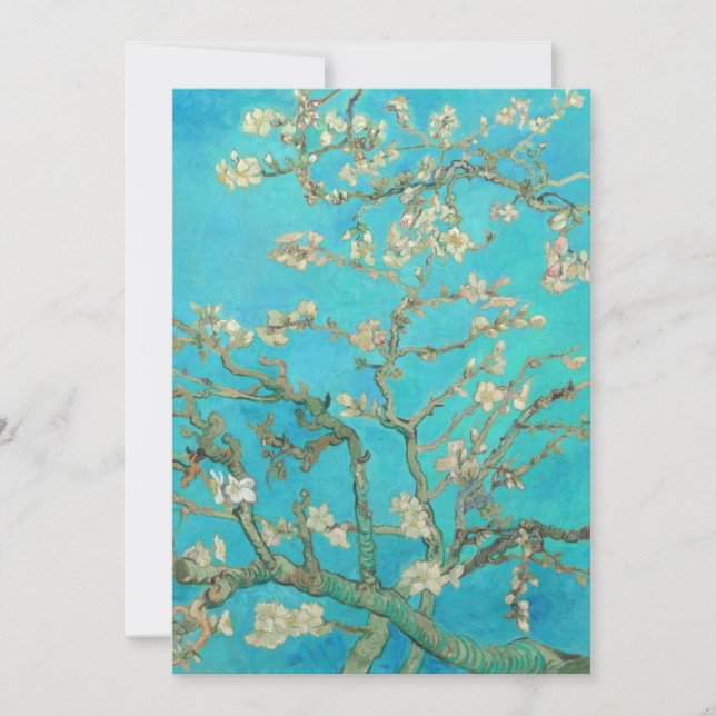 Van Gogh Almond Blossoms Save The Date (Vorderseite)
