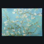 Van Gogh Almond Blossoms Stofftischset<br><div class="desc">Künstler: Vincent Van Gogh Titel: Almond Blüten verändert Farbe durch 2sweet4wordsDesigns vincent van gogh,  van gogh,  Mandelblüten,  aquamarin,  Blume ,  Blüten,  Frühling,  raffiniert,  Dekoration</div>