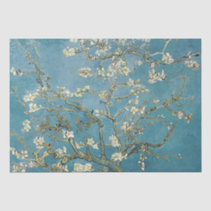 Van Gogh Almond Blossoms Türkis Seidenpapier