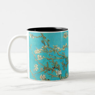 Van Gogh Almond Blossoms Zweifarbige Tasse