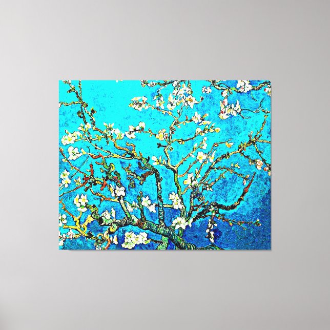 Van Gogh - Almond-Blüten Leinwanddruck (Vorderseite)