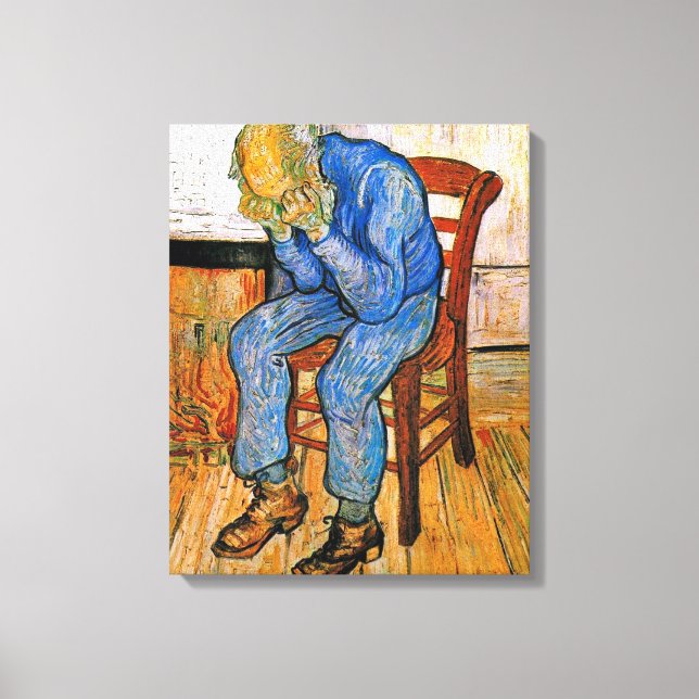 Van Gogh - Am Tor der Ewigkeit Leinwanddruck (Vorderseite)
