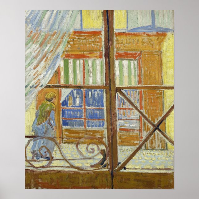 Van Gogh - Ansicht eines Butchers Poster (Vorne)