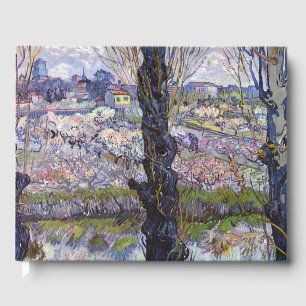 Van Gogh Ansicht von Arles Blühende Obstgärten Dru Gästebuch