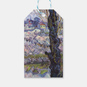 Van Gogh Ansicht von Arles Blühende Obstgärten Dru Geschenkanhänger