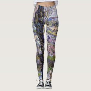 Van Gogh Ansicht von Arles Blühende Obstgärten Dru Leggings