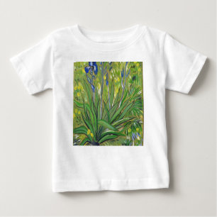 Van Gogh art Irises, Acrylwiedergabe Baby T-shirt