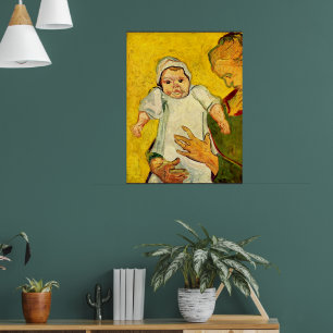 Van Gogh - Augustine Roulin und ihr Baby Poster