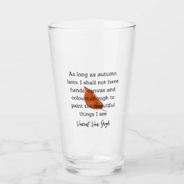 Van Gogh Autumn Quote Decor For Home Glas