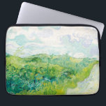 Van Gogh. Auvers für grüne Weizenfelder. Impressio Laptopschutzhülle<br><div class="desc">Van Gogh "Grüne Weizenfelder,  Auvers" Laptop-Ärmel.</div>