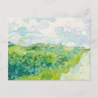 Van Gogh. Auvers für grüne Weizenfelder. Impressio