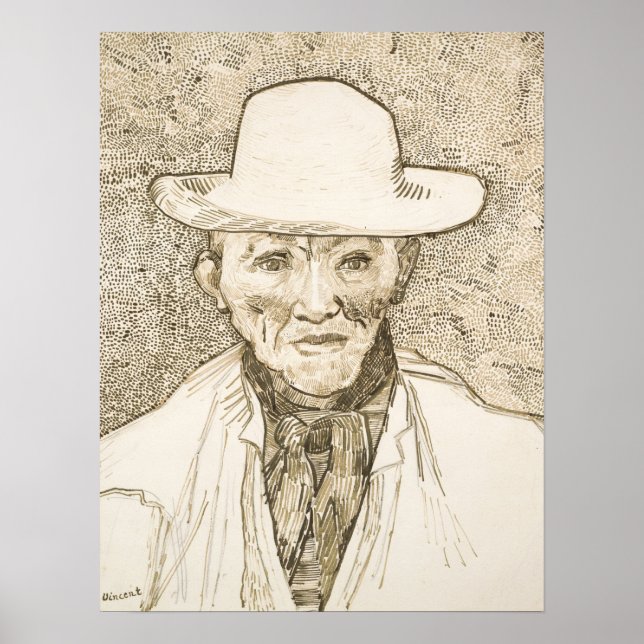 Van Gogh - Bauer aus der Camargue Poster (Vorne)