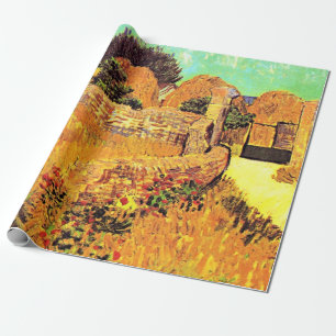 Van Gogh - Bauernhof in der Provence Geschenkpapier