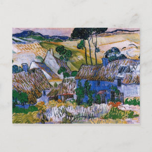 Van Gogh - Bauernhöfe bei Auvers Postkarte