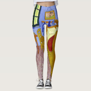 Van Gogh Bedroom in Arles Leggings