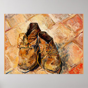 Van Gogh berühmte Malerei, Schuhe, Poster