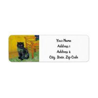 Van Gogh Black Cat