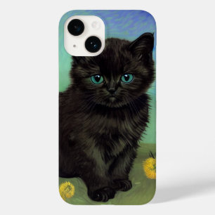 Van Gogh Black Cat Gelbe Blumen Case-Mate iPhone 14 Hülle