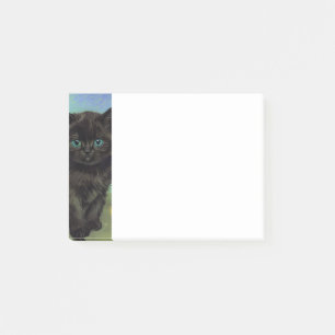 Van Gogh Black Cat Gelbe Blumen Post-it Klebezettel