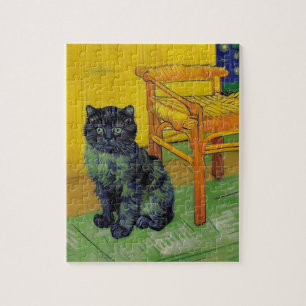 Van Gogh Black Cat Puzzle