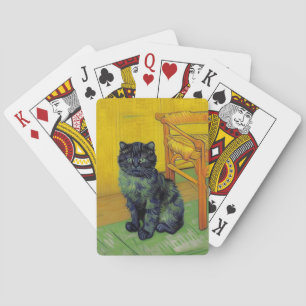 Van Gogh Black Cat Spielkarten