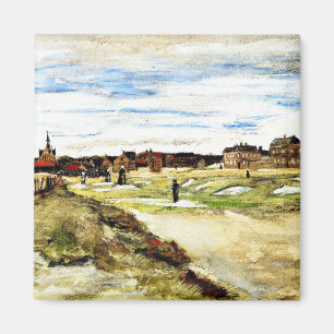 Van Gogh - Bleaching Ground in Scheveningen, Magnet
