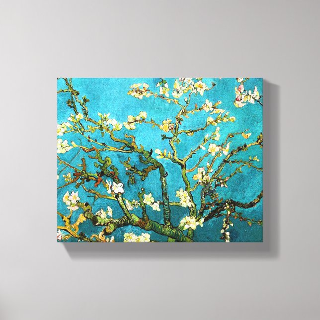 Van Gogh Blossomation Almond Tree Kunstvoll wander Leinwanddruck (Vorderseite)