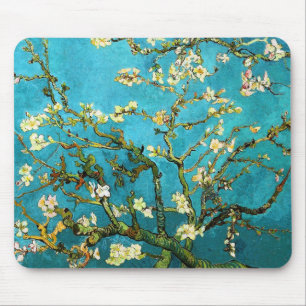 Van Gogh Blossoming Almond Tree (F671) Kunstkunst Mousepad