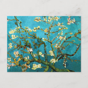 Van Gogh Blühender Mandelbaum Kunst Postkarte