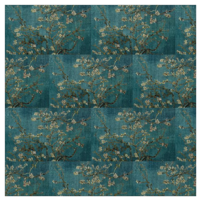 Van Gogh - blühender Mandelbaum Stoff (Muster)