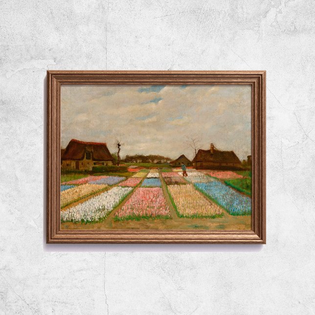 Van Gogh Blume Beds in Holland Old Art Poster (Van Gogh Flower Beds In Holland Old Art Poster
)