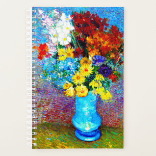 Van Gogh-Blume in einer Blauen Vase Planer