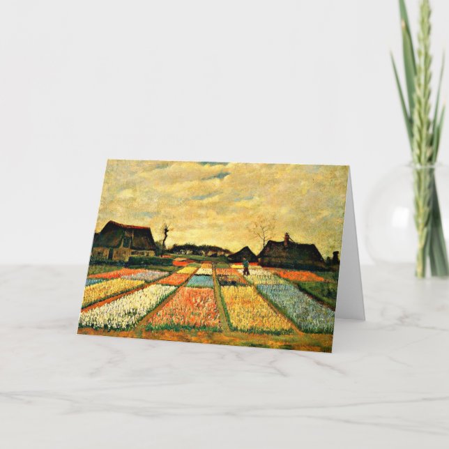 Van Gogh - Blume in Holland Karte (Vorderseite)