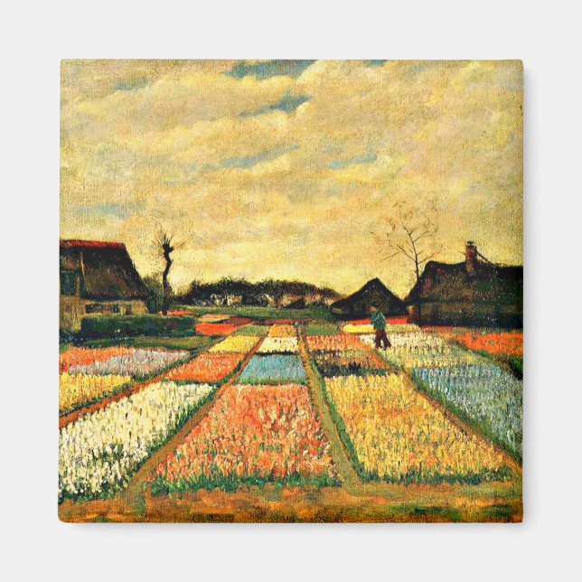Van Gogh - Blume in Holland Magnet (Vorne)
