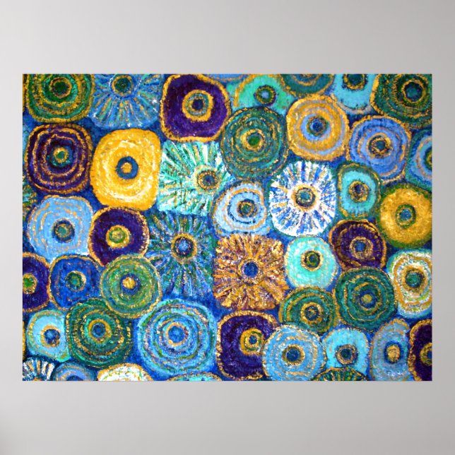 VAN GOGH BLUME Poster (Vorne)