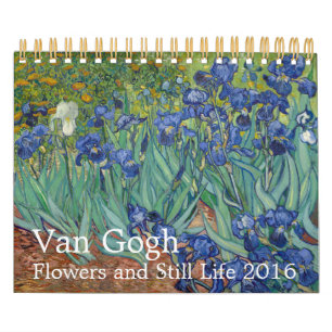 Van Gogh Blume & Still Life 2016 Small Kalender