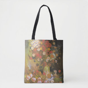 Van Gogh Blumen-Stillleben Rote Mohnblumen und Ros